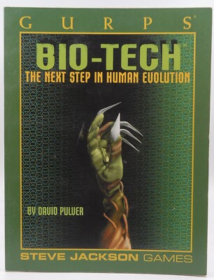 GURPS Bio-Tech OP (GURPS: Generic Universal Role Playing System) Jackson, Steve,