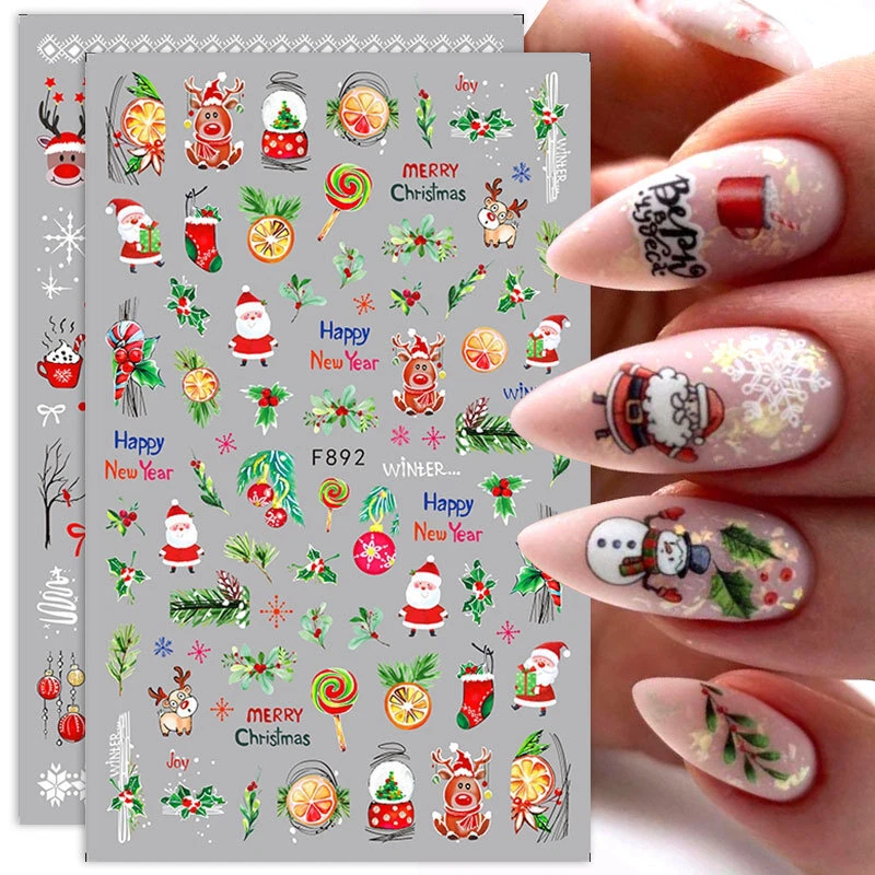 Top more than 164 christmas nail stencils best songngunhatanh.edu.vn