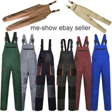 Coverall Work Suit Jumpsuit Overall Pants Mechanic Boilersuit Workwear Trousers