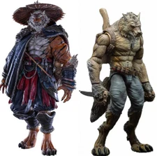 1/12 Maestro Union Veteran William Werewolf & Tiger Hermit Action Figure Model