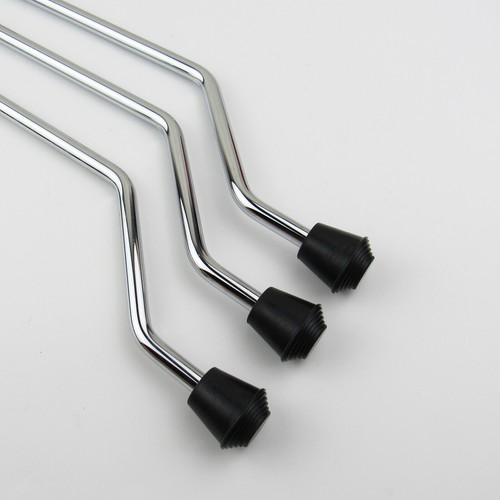 3 NUEVAS Piernas Tom de Piso con Pies de Goma 10.5mm x 510mm (13/32"" x 20") - Imagen 2 de 3