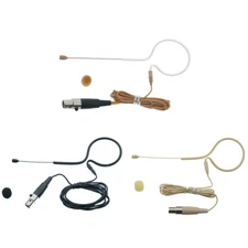 MX153 Headset Microphone For Shure Wireless Mic System 3 Color Earset TA4F XLR