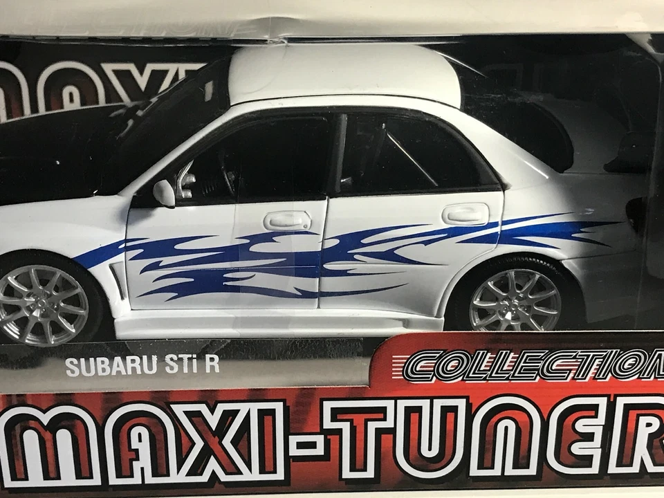 Welly Diecast Scale 1:24 Subaru WRX Sti R Maxi-Tuner Collection  - Image 4 of 4