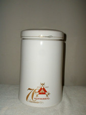 Montecristo 70° Anniversario Humidor Sigari Barattolo Ceramica con Logo Nuovo con Scatola