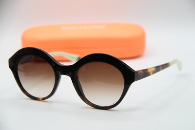 NEW WOOW OPTICAL SUPER SUNNY 2 BLACK TORT GRADIENT SUNGLASSES W/CASE 52-21