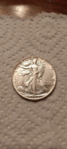 1944-P Walking Liberty Half Dollar⭐️AU-About Uncirculated⭐️90% Silver