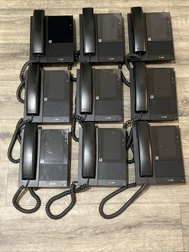 x9 Poly CCX500 Business Media VoIP Phone Microsoft Teams Colour Touchscreen