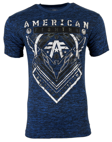 AMERICAN FIGHTER Men's T-shirt BRIDGE CITY Athletic BLACK - Picture 1 of 10
