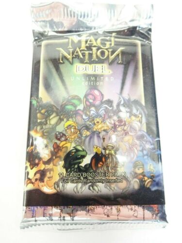Magi Nation Duel Sealed 11 Card Booster Pack Unlimited Edition  - Picture 1 of 1