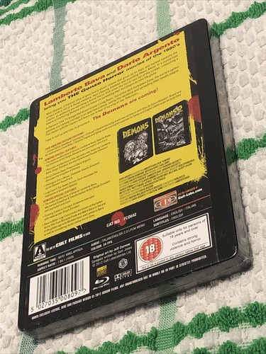 Demons 1-2 Steelbook Nuovo Sigillato Fuori Catalogo!(audio Italiano E English) - Foto 7 di 12