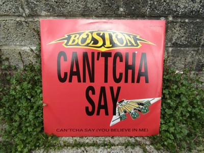 Boston Can Tcha Say You Believe In Me Vintage 12 Single Vinyl Record Ebay ebay
