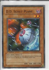 D.D. Scout Plane Yu-Gi-Oh! TCG SDDE-EN011 The Dark Emperor SD 1st Edition Common