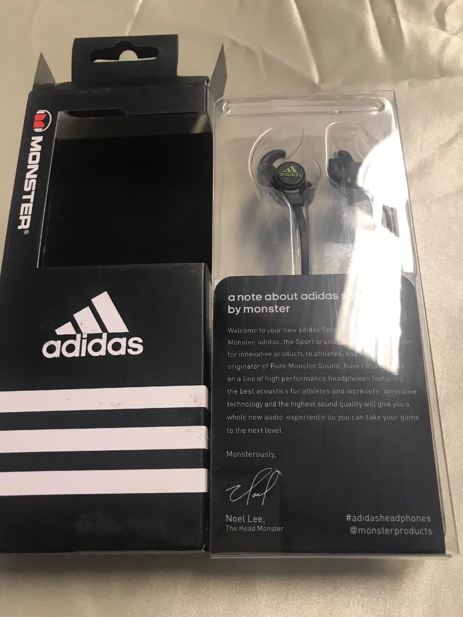 Monster MH ADS-P EBUD WW Adidas Sport by Monster Earbuds Multiling eBay