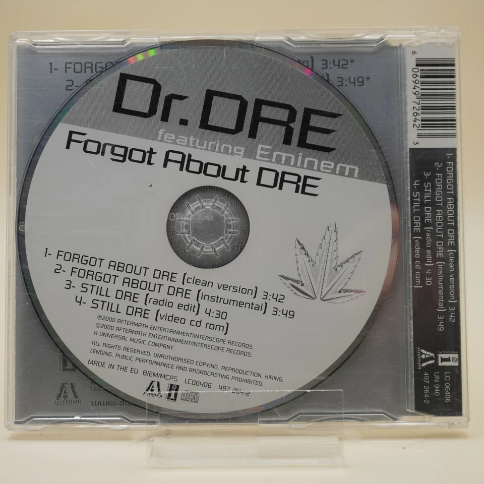 Dr. Dre - Forgot About Dre | Maxi CD | Zustand sehr gut - Bild 2 von 2