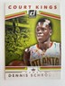 2017-18 Donruss Basketball Court Kings #9 Dennis Schroder Hawks 