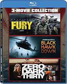 New Triple Feature Pack: Black Hawk Down, Fury & Zero Dark Thirty (Blu-ray)