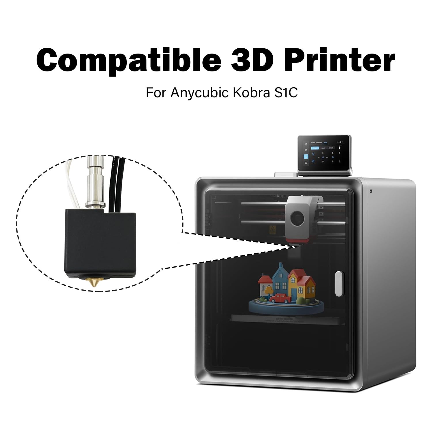 3D Printer Kobra S1 Hotend Assembled Extruder 1PC for 