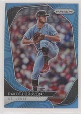 2020 Panini Prizm Tier II Mega Box Carolina Blue Prizm Dakota Hudson #102 03db