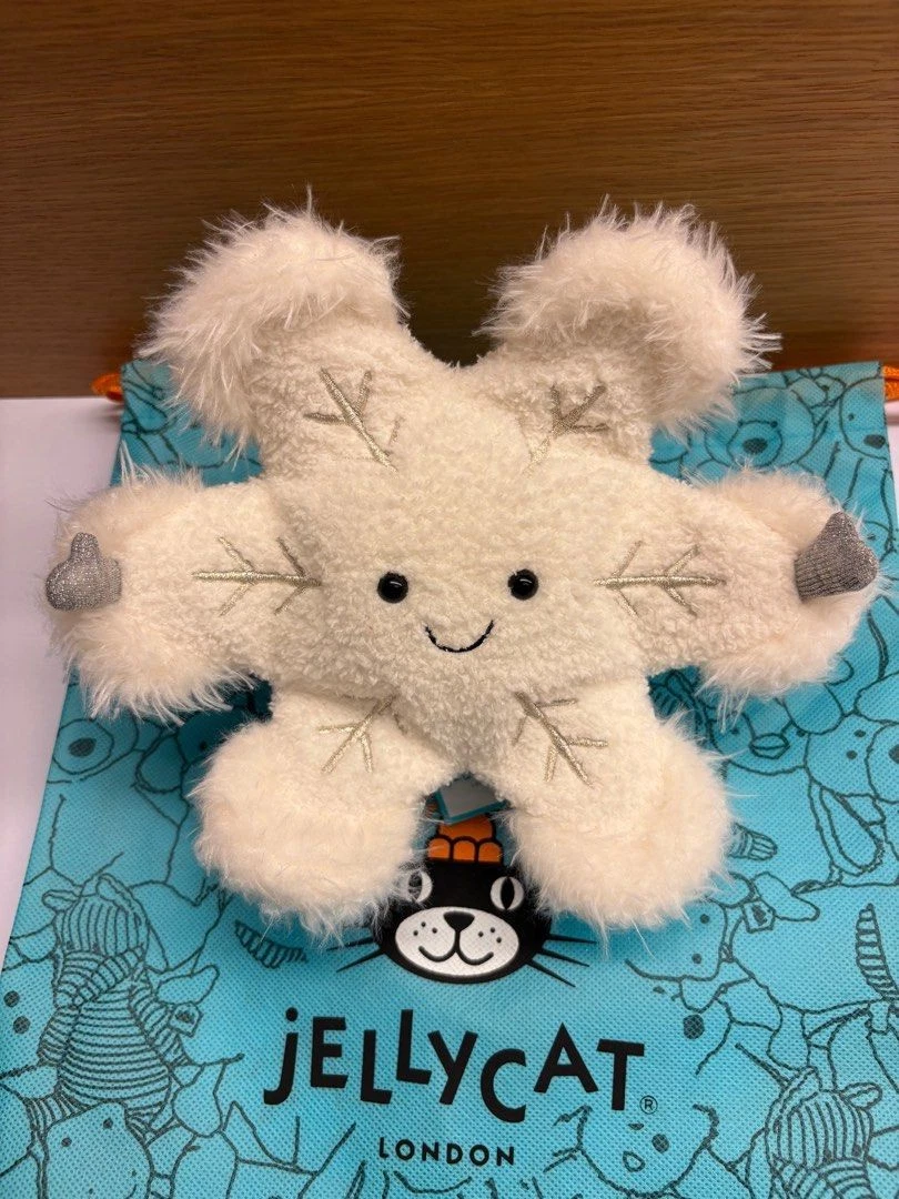 Jellycat Easter Day 2025 Amuseables Snowflake: Brand New With Tags