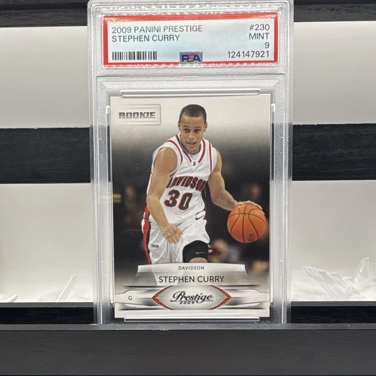Stephen Curry Professional Sports Authenticator (PSA) Basketball