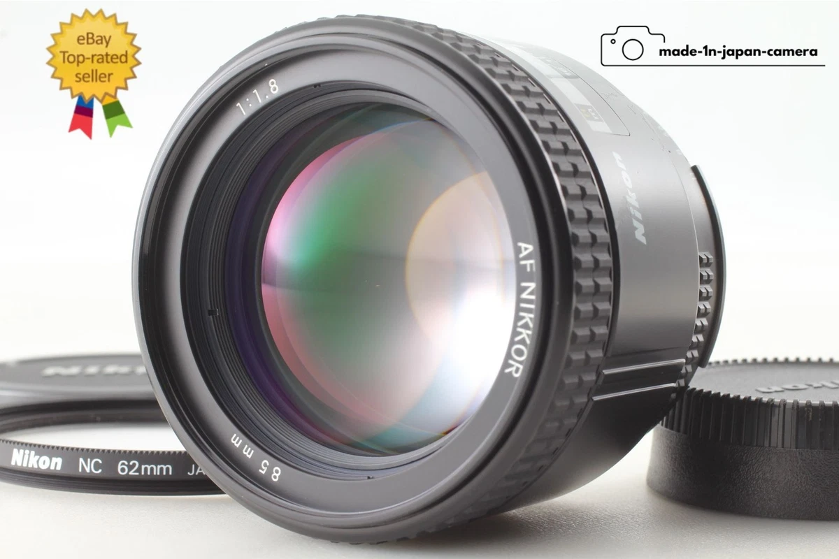 Nikon NIKKOR f/1.8 Camera Lenses 85mm Focal for sale - eBay