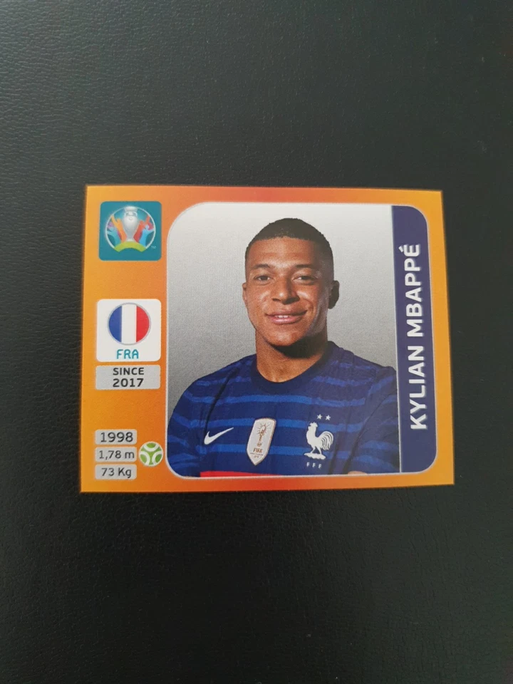 Kylian Mbappe EM Panini Sticker Frankreich France Fussball Europameisterschaft ⚽ - Bild 1 von 1