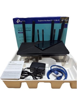 TP-Link AX1800 Works with Alexa Dual Band Gigabit Router - Black
