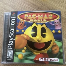 Pac-Man World PlayStation 1 PS1 Complete CIB With Reg Card Black Label Tested