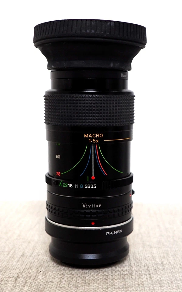 SONY NEX E Mount DSLR fit Close Up Macro Zoom Lens Kit NEX-5 3 F5 5R 6 VG20 + - Image 3 of 4