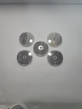 Reflector White Pack of 5 for Trailers,RV,Fence , Mail Box 3.165 " Clear Round