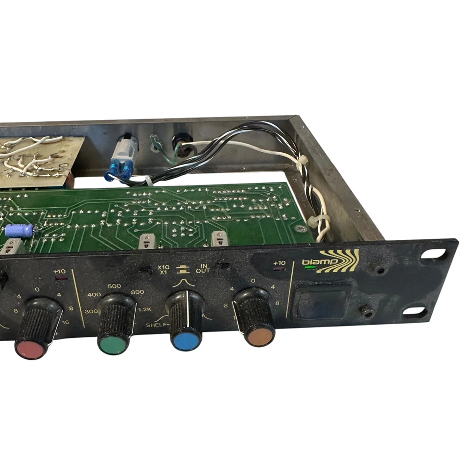 Biamp EQ 140 4 Band Parametric Equalizer Rack Equipment - Image 4 of 4
