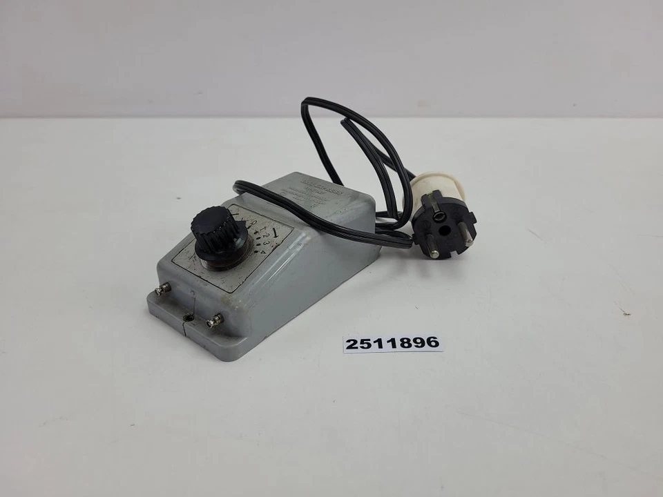 Trafo Modelleisenbahn Trix Express Typ 747 Siemens-Schuckert grau alt #2511896