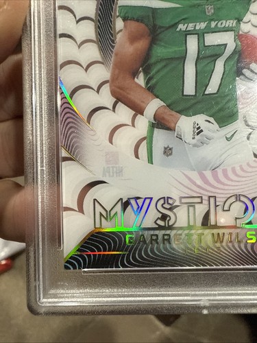 ๐ฅ๐2022 Illusions Garrett Wilson Mystique Black 12/50 PSA 10 GET IT NOW! - Picture 7 of 12