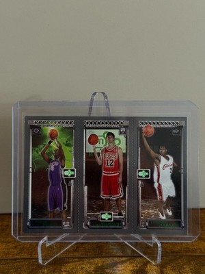 2003-04 Topps Rookie Matrix Chris Bosh / Kirk Hinrich / LeBron James RC 