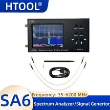 SA6 6Ghz Spectrum Analyzer Signal Generator Wi Fi RF Gain Professional Frequency