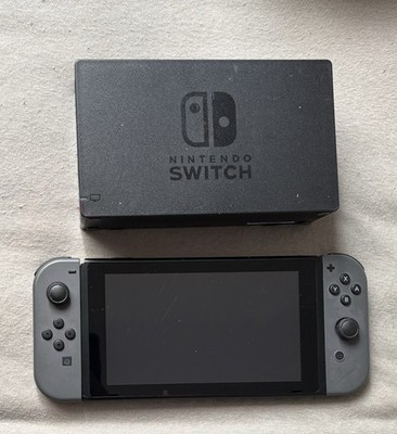 Nintendo Switch Konsole + Doc Inkl. 128gb Sd Karte