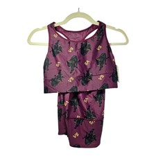 Victoria Secret Sport Womens Bra Legging Workout Set Racer Back Athletic Med NWT