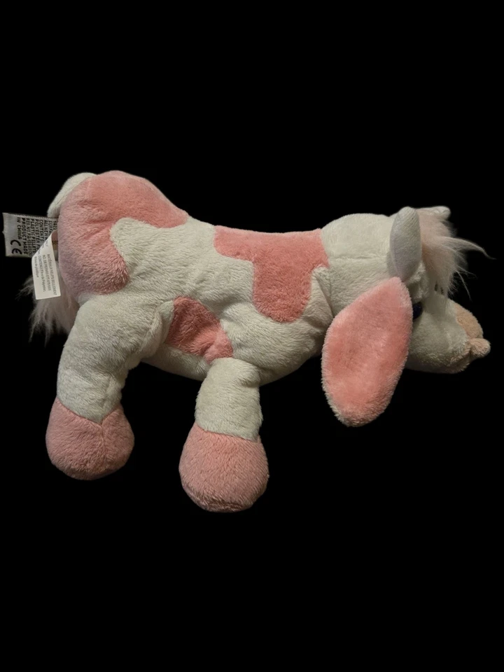 Ganz Webkinz Strawberry Pink Cow Plush HM500 Stuffed Animal 10" RARE No Code - Image 3 of 4