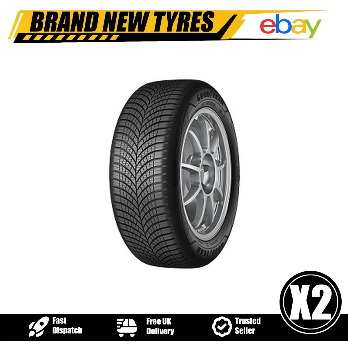 Goodyear 175/65/15 All Season Car Tyres for sale | eBay UK