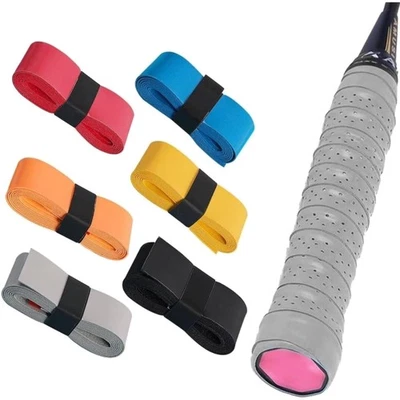 Vielseitiges Griffband Set - 6 Farben, Selbstklebend für Tennisschläger und mehr - Bild 1 von 2
