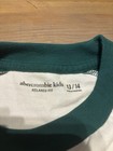 Vintage/Y2K Style Abercrombie Kids Baseball  T-Shirt Green White Relaxed 13/14 — photo 3