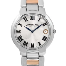 Raymond Weil Jasmine 35mm Steel Silver Dial Quarts Ladies Watch 5235-S5-01659