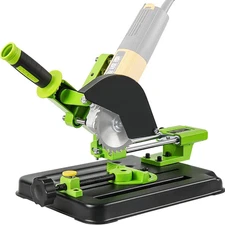 Upgraded Angle Grinder Stand Sliding DIY Cutter Support Aluminum Bracket Holder