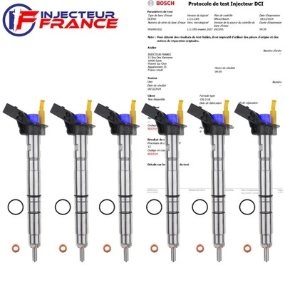 6x 0445116023 Injecteur Diesel Audi VW Touareg 3.0 TDI 059130277BE 0445116022 - Photo 1/4