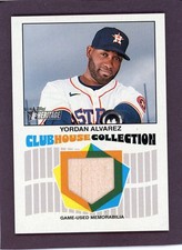 2026 Topps Heritage Clubhouse Collection Relics Yordan Alvarez Houston Astros