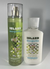 Bath  Body Works ISLAND MARGARITA Fine Fragrance Mist  Body Lotion Set NEW