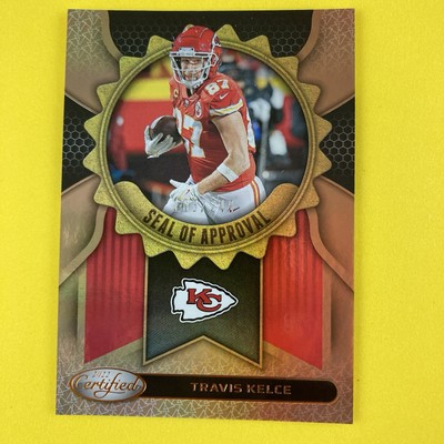 Travis Kelce 2022 Panini Certified Seal of Approval Bronze #4 163/249 KC Chiefs