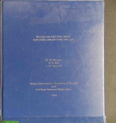 Revised MK Spectral Atlas for Stars earlier than the sun. Morgan, W. W., H. A. A