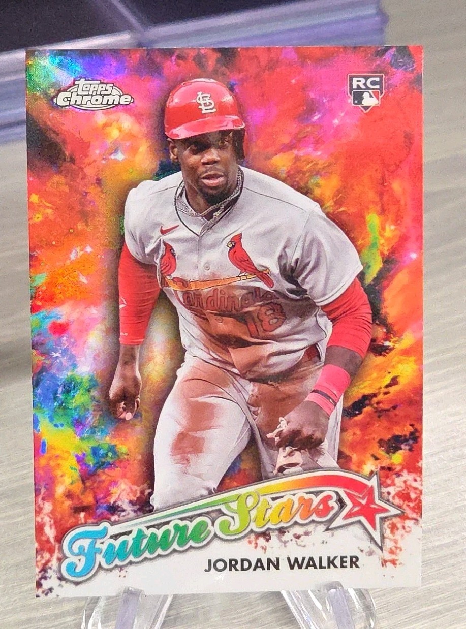 Jordan Walker 2023 Topps Chrome Update Future Stars Rookie #FSU-7 Cardinals RC