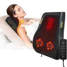 Joyset Back Massager with Heat,Neck Massager for Back Pain Deep Tissue,4D Kne...